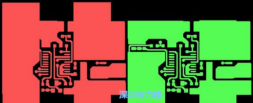 此操作可使文件中大部分的焊盤輸出后仍為焊盤，不會成為線性焊盤，并且不會產生像下圖一樣的短路情況